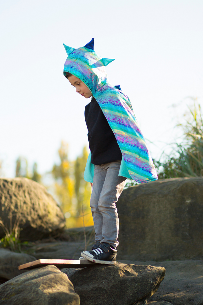 Reversible Unicorn Dragon Cape
