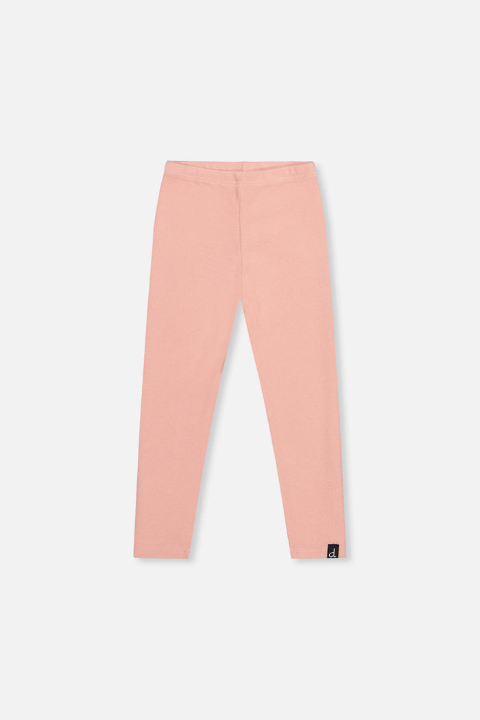 Rib Leggings Pink-0