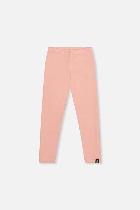 Rib Leggings Pink-0