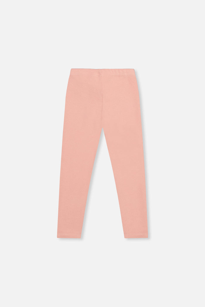 Rib Leggings Pink-1