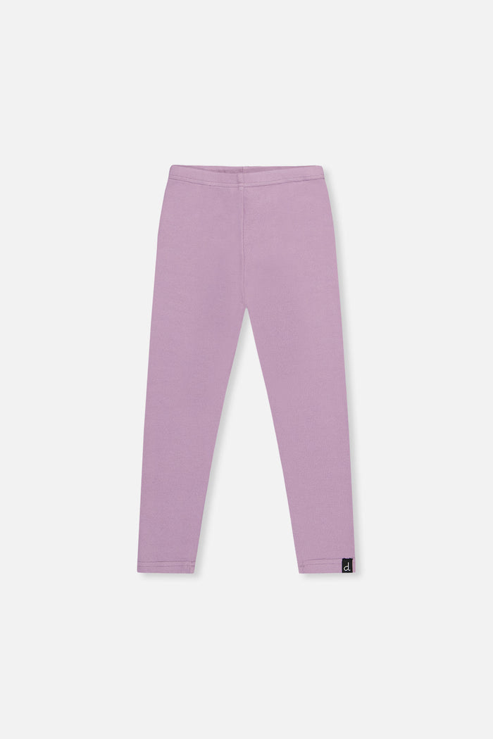 Rib Leggings Violet-0