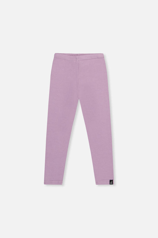 Rib Leggings Violet-0