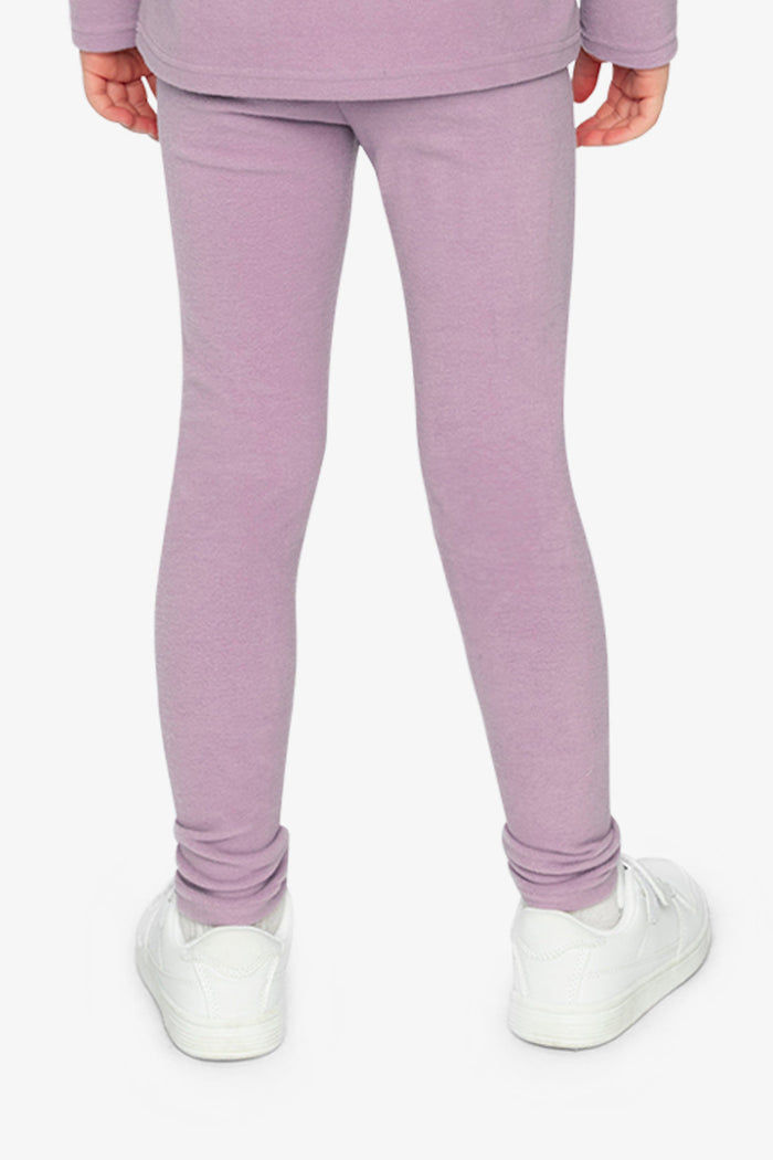 Rib Leggings Violet-3
