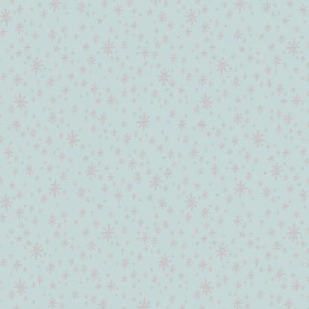 rifle paper company Co. holiday classics starry night on mint metallic silver