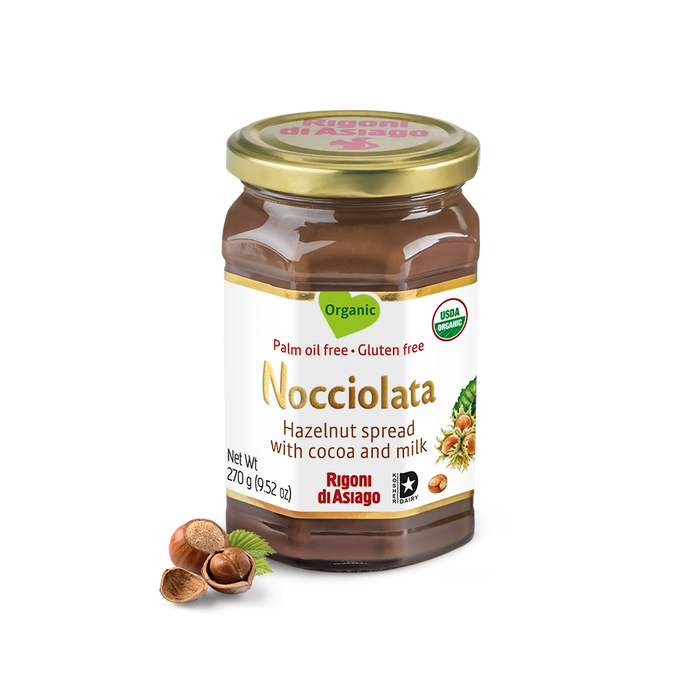 RIGONI DI ASIGO Nocciolata Organic Hazelnut Spread 270 gr