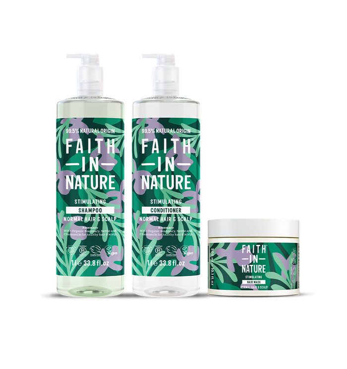 Faith In Nature Rosemary Oil Natural Haircare Set