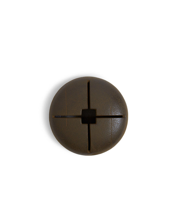 Round Cast Iron Candle Case