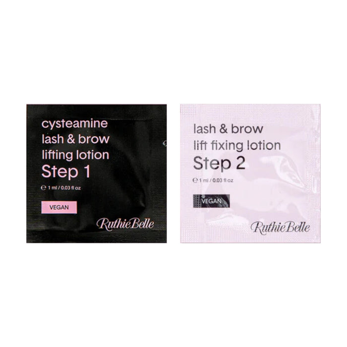 Ruthie Belle Lash and Brow Lift Sample