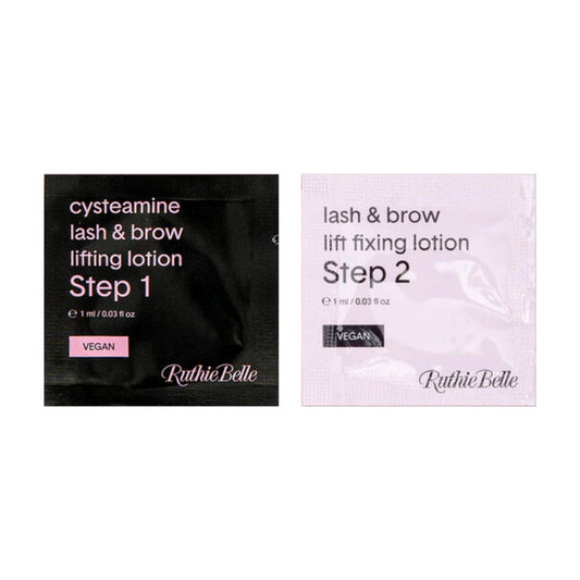 Ruthie Belle Lash and Brow Lift Sample