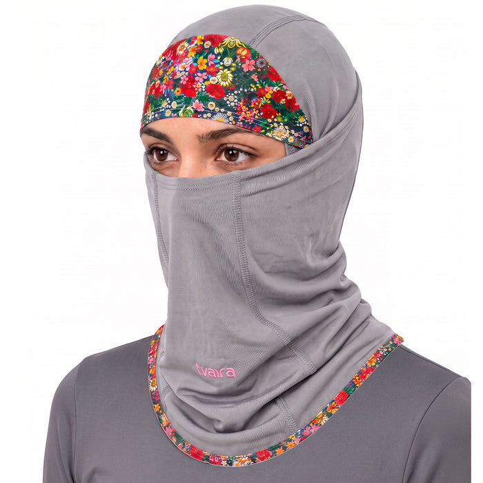 Scavva - Balaclava for Women - Greige Grey