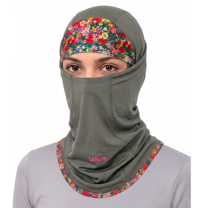 Scavva - Balaclava for Women - Olive Green