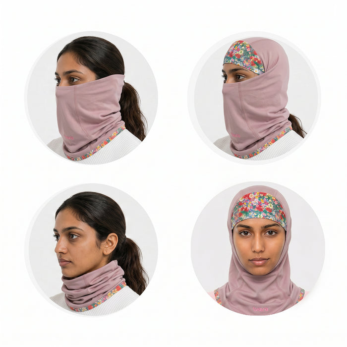 Scavva - Balaclava for Women - Rose Gold