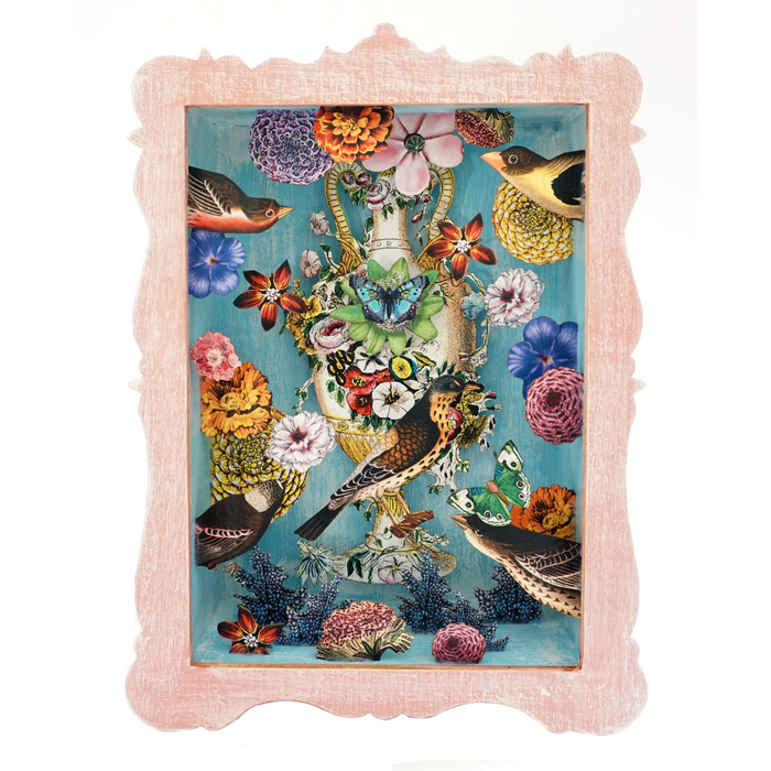 Scott Lyon Bird Selfies Shadow Box