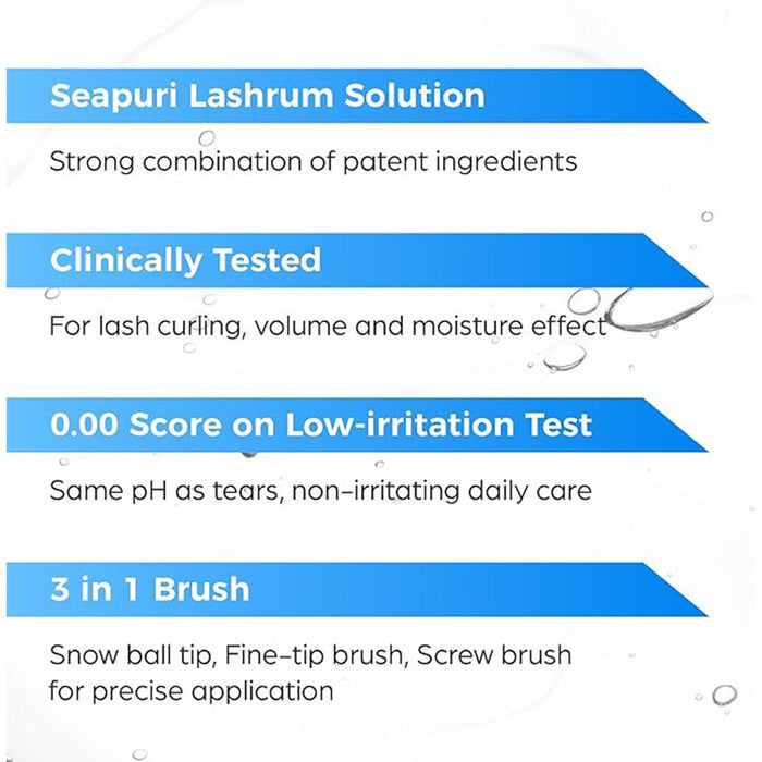Seapuri Lashrum Eyelash Enhancing Serum 10g - Beauty Tribe