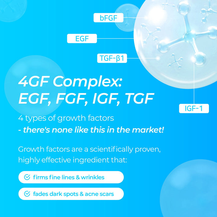 Seapuri Shavik Glacier Anti-Aging Cream | 4 Types of EGF + Niacinamide 70 ml