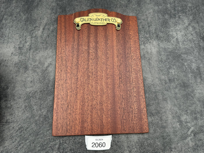SECONDS WOODEN A4 CLIPBOARD - Mahogany - 2060