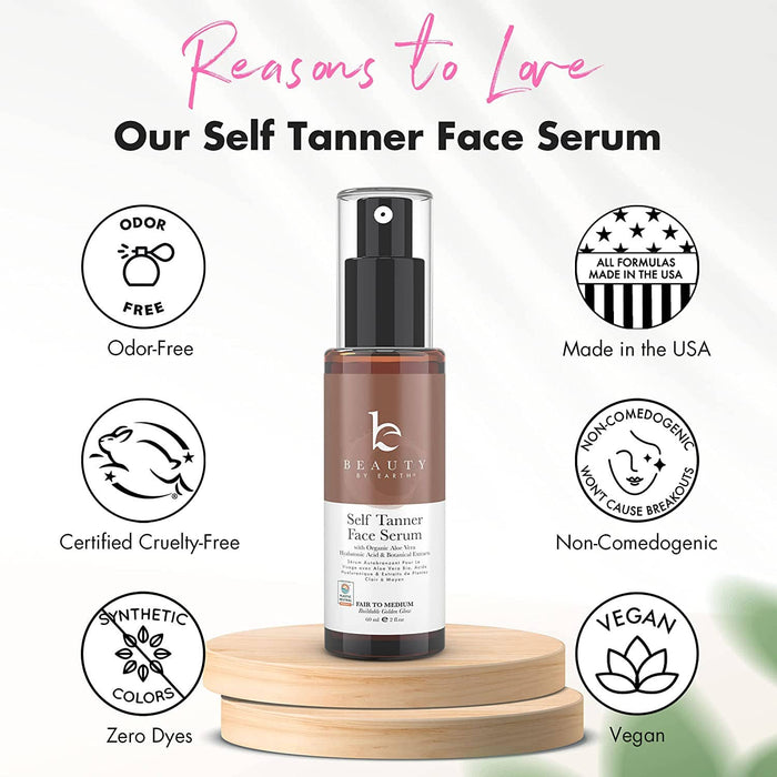Self Tanner Hyaluronic Acid Face Serum