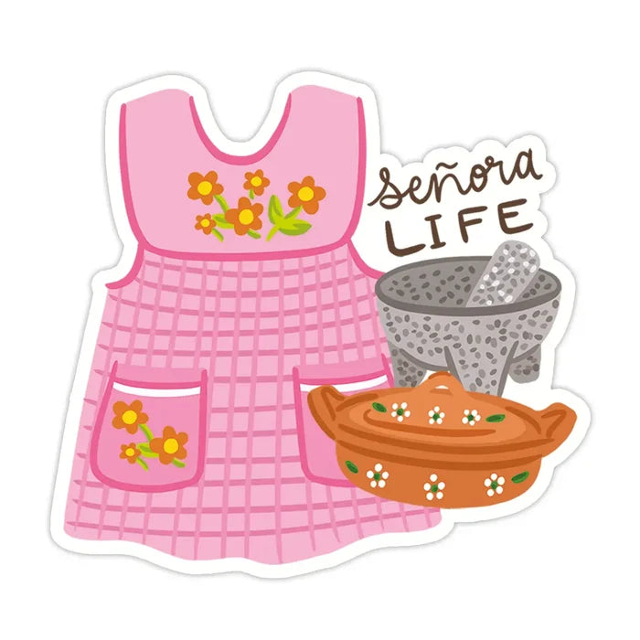Señora Life Vinyl Sticker