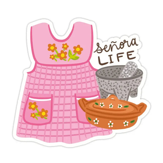 Señora Life Vinyl Sticker