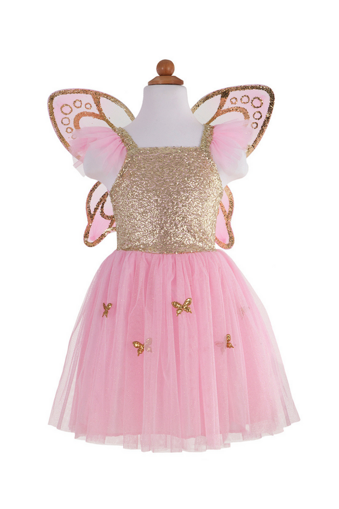 Sequins Butterfly Dress & Wings