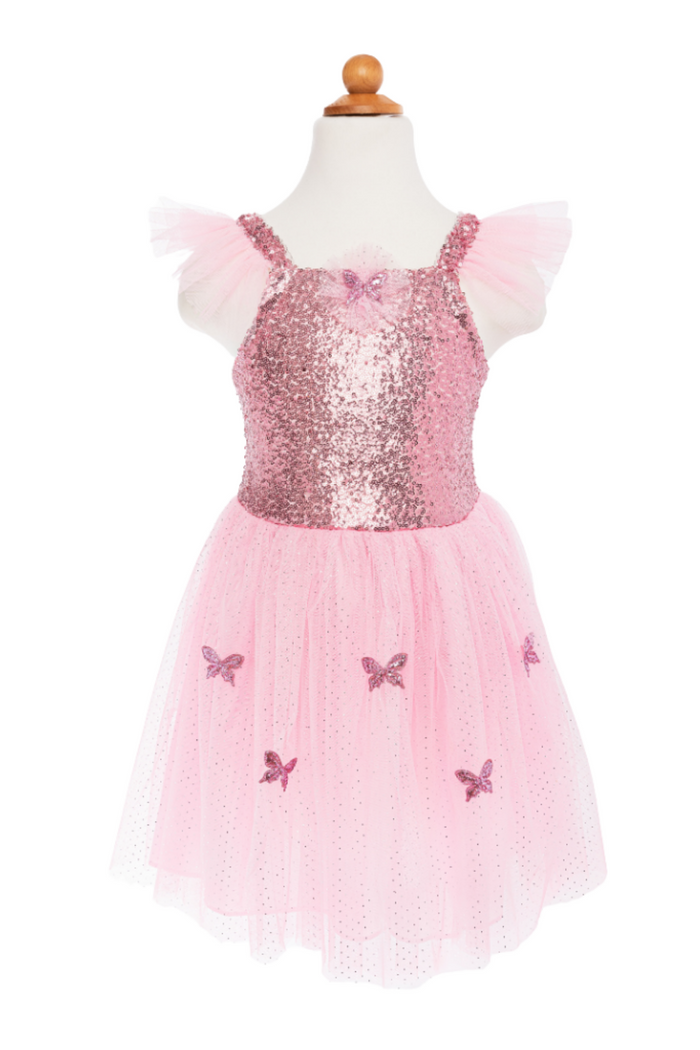 Sequins Butterfly Dress & Wings