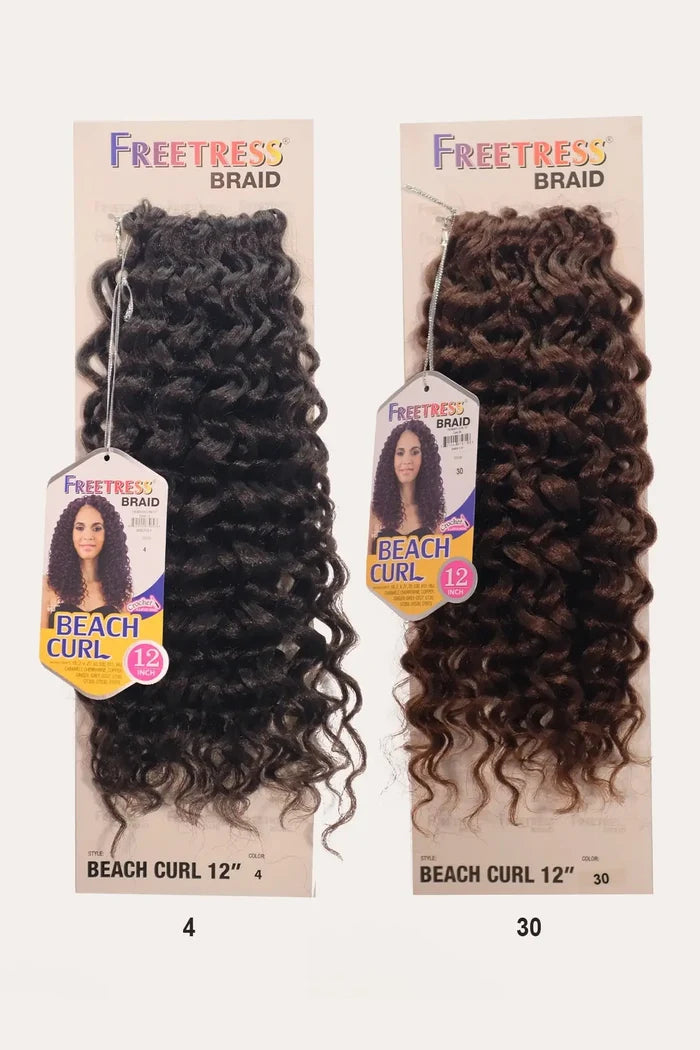SHAKE N GO FREETRESS BRAID BEACH CURL 12" - BSW BEAUTY CANADA