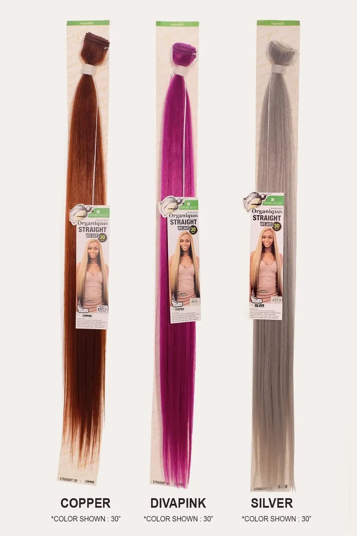 SHAKE N GO ORGANIQUE MASTERMIX WEAVE - STRAIGHT 24"