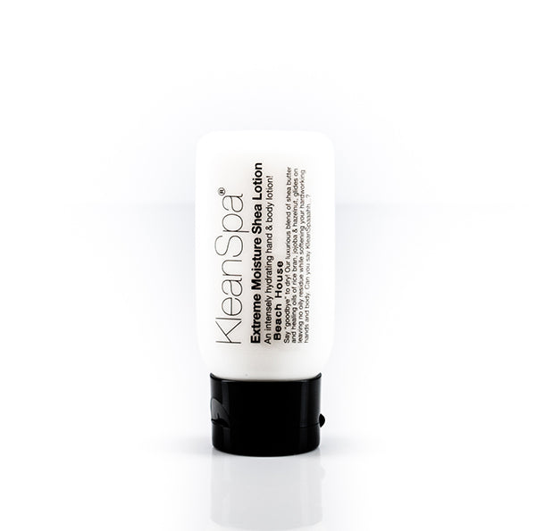 travel bottle of creamsicle shea lotion