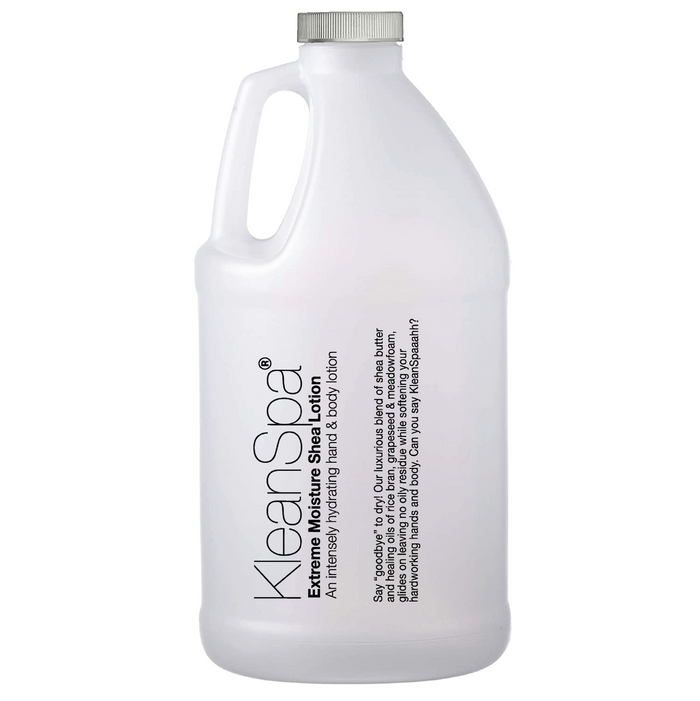 half gallon of creamsicle shea lotion