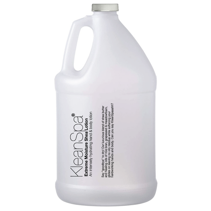 gallon of creamsicle shea lotion
