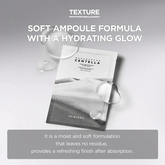 SKIN 1004 Centella Tone Brightning Glow Mask 25ml Sheet