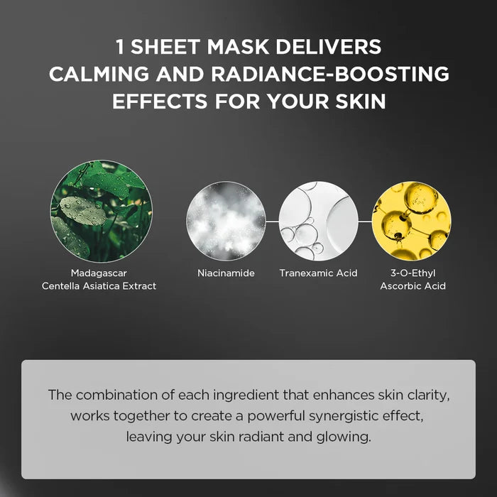 SKIN 1004 Centella Tone Brightning Glow Mask 25ml Sheet