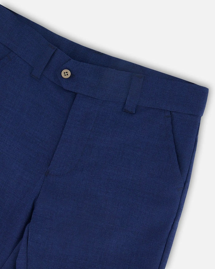 Slant Pocket Pants Navy Blue | Deux par Deux | Jenni Kidz