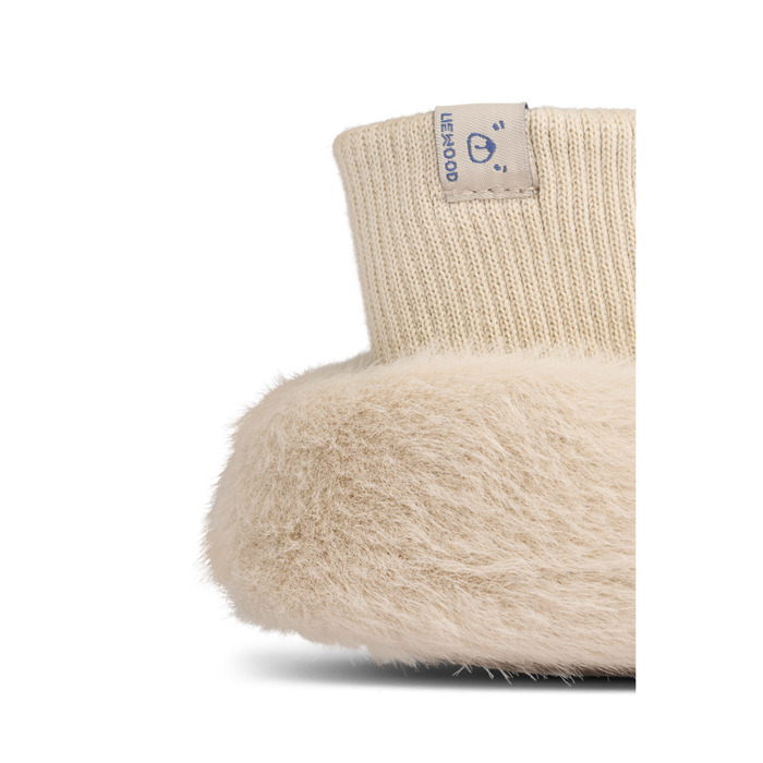 Liewood - Slippers - Beth - Rabbit/Mist - Close Look