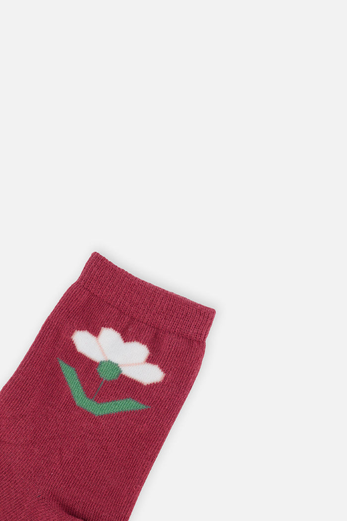 Socks Off-White And Pink-2