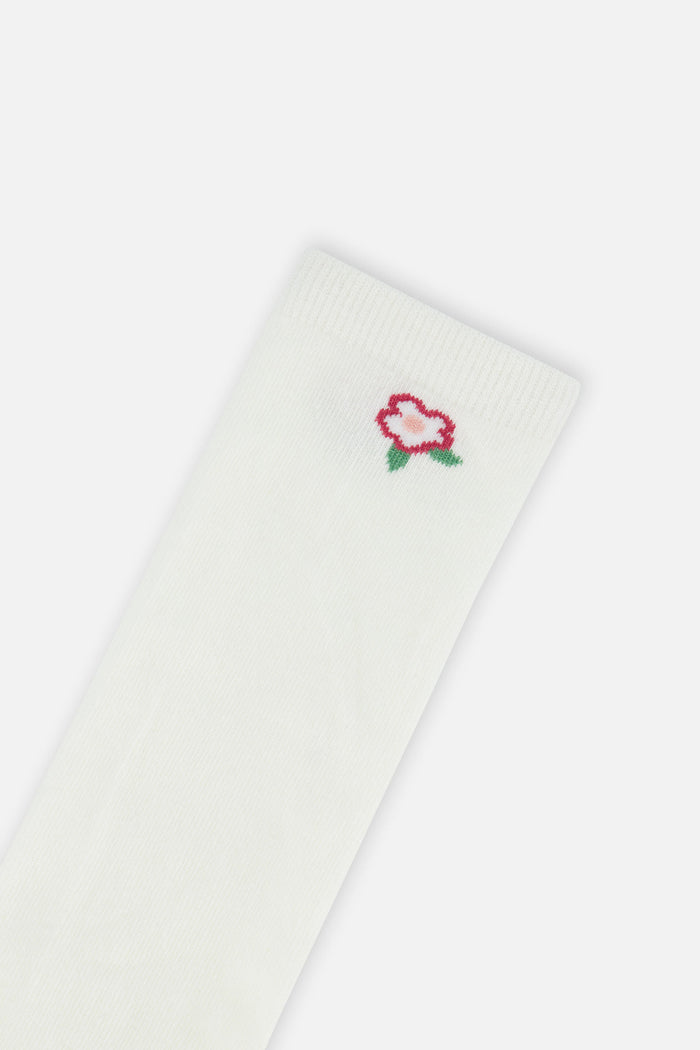 Socks Off-White And Pink-4