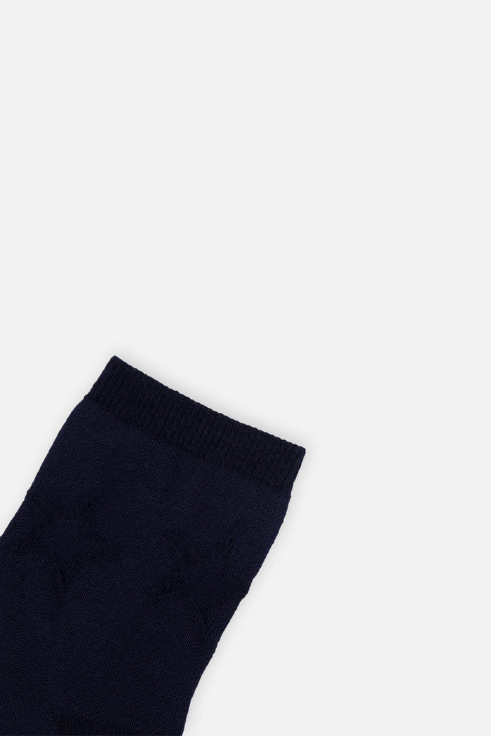 Socks Pale Dusty Pink And Navy-2