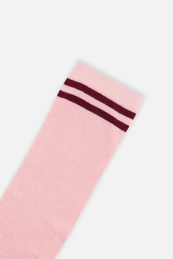 Socks Pale Dusty Pink And Navy-4