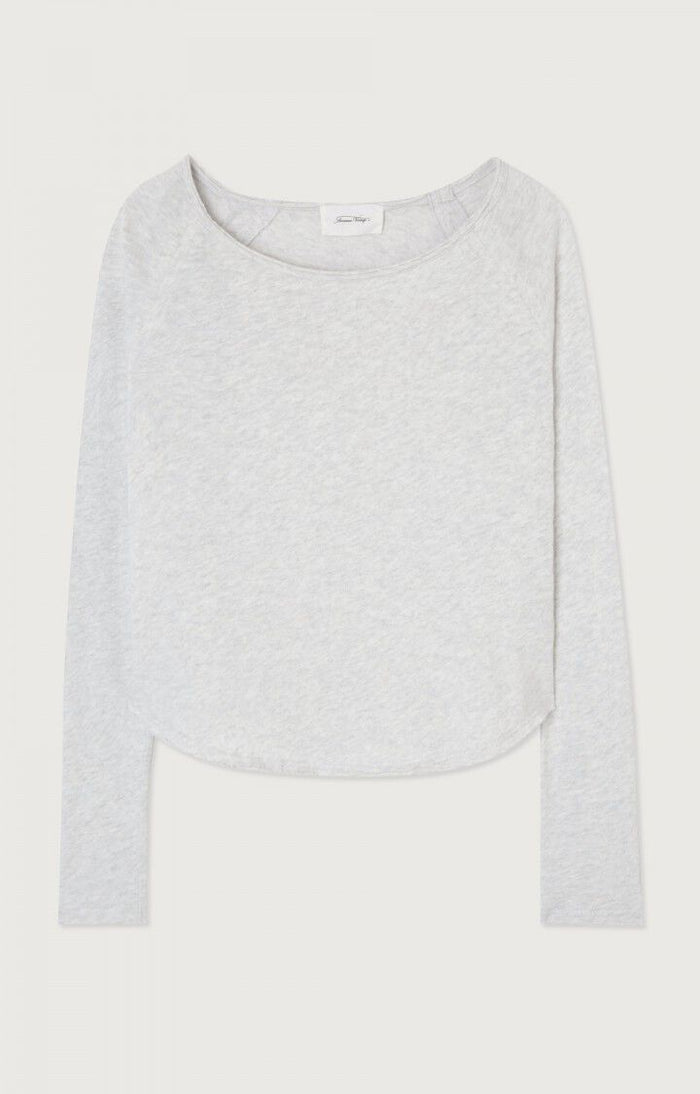 SONOMA LONG SLEEVE TEE | SON31G | Arctic Melange - Darling & Domain