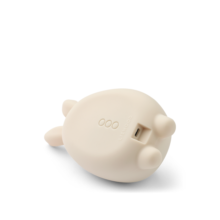 Liewood - Sound & Projector Lamp - Manuel - Rabbit - Sandy - Charging Port