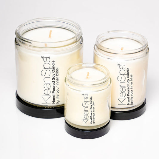 Soy Candle: Fresh Orange Vanilla