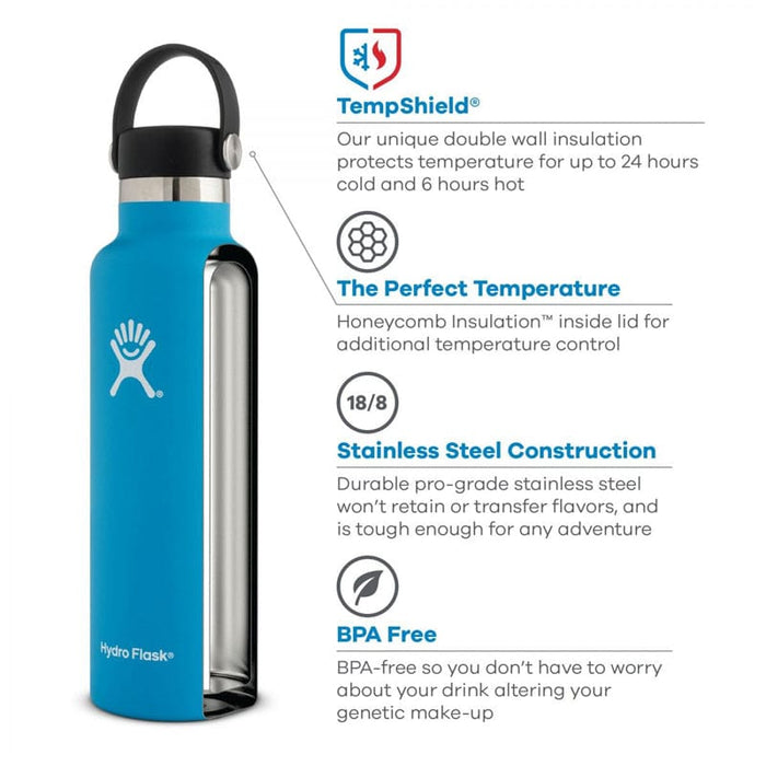 Standard Mouth Insulated Water Bottle 24oz