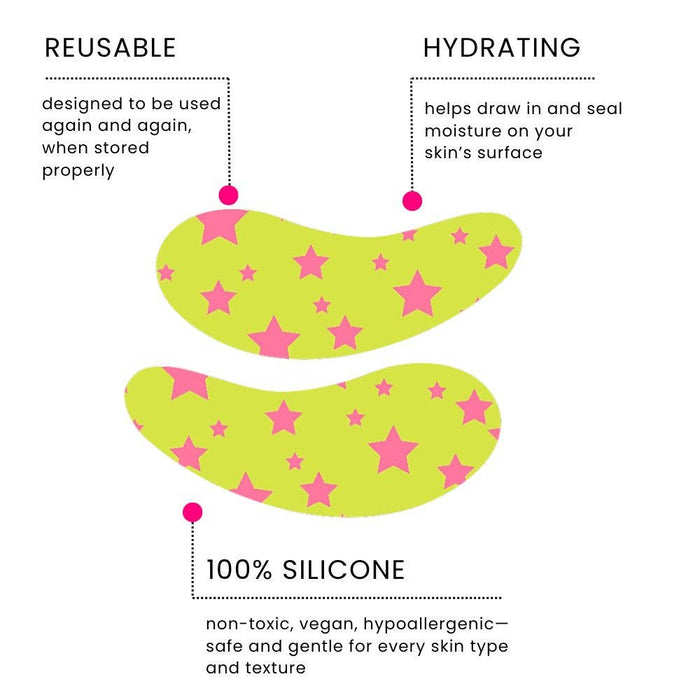 STEP ZERO Skincare - Reusable Eye Patches