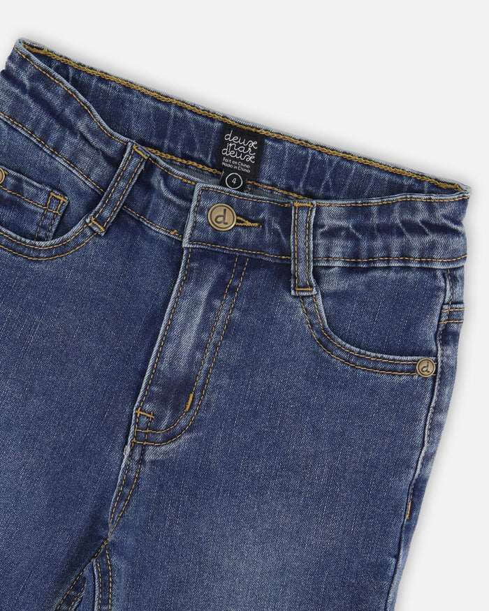 Stretch Jeans Navy Blue Denim-3