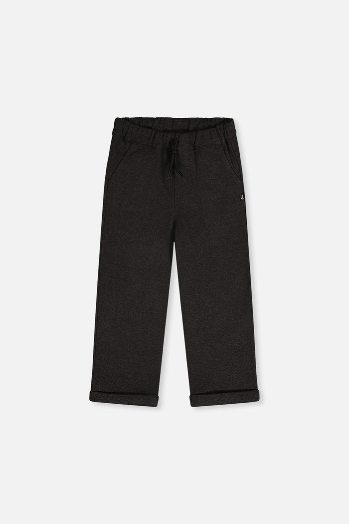 Stretch Twill Pants Black-0
