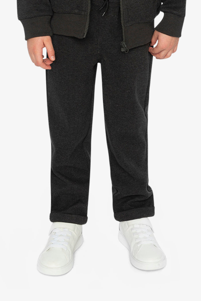 Stretch Twill Pants Black-1