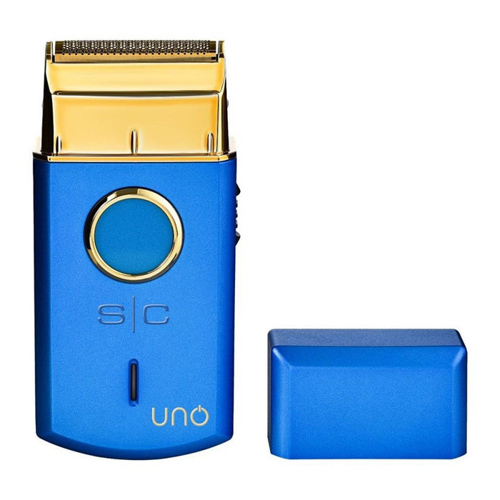 Stylecraft Uno Professional Lithium-Ion Single Foil Shaver - Blue - Palms Fashion Inc.