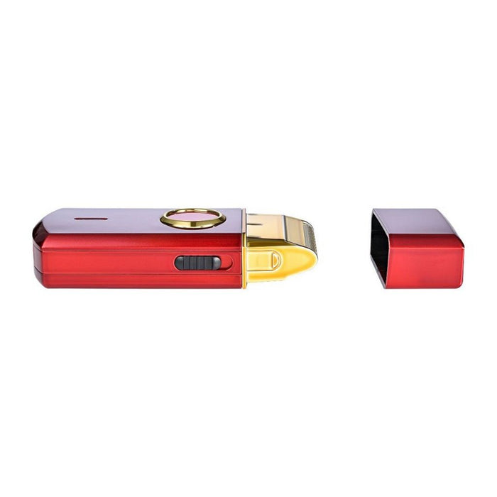 Stylecraft Uno Professional Lithium-Ion Single Foil Shaver - Red - Palms Fashion Inc.