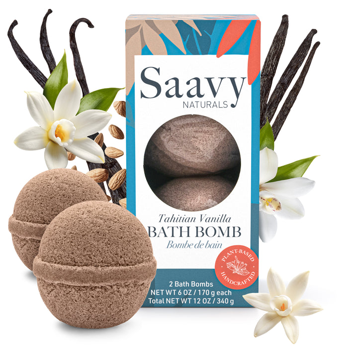 Tahitian Vanilla Bath Bomb Duo - view 2