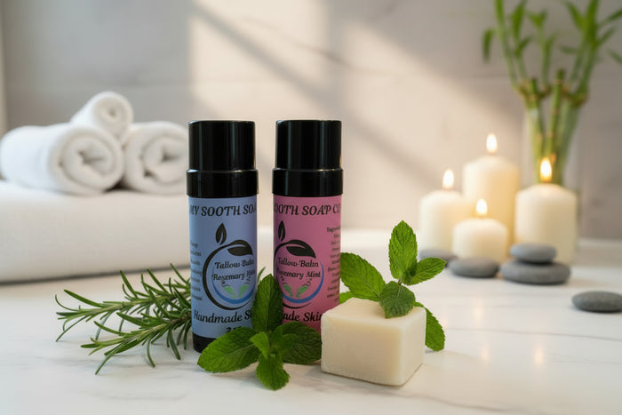 Tallow Rosemary Mint, Lavender & Peppermint Stick Balm 2oz